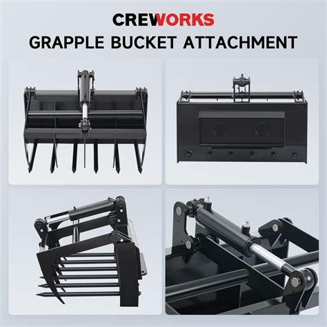 mini skid steer backhoe attachment for sale|creworks mini skid steer attachments.